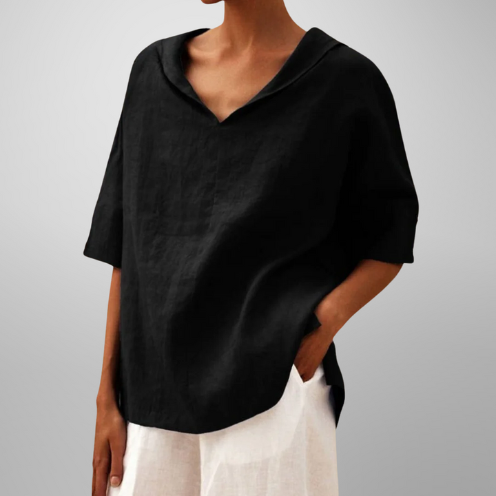 Nuvio™ Casual Loose-Fitting Blouse