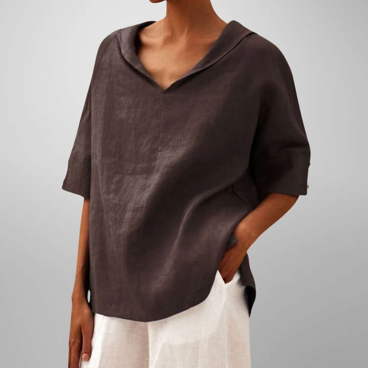 Nuvio™ Casual Loose-Fitting Blouse
