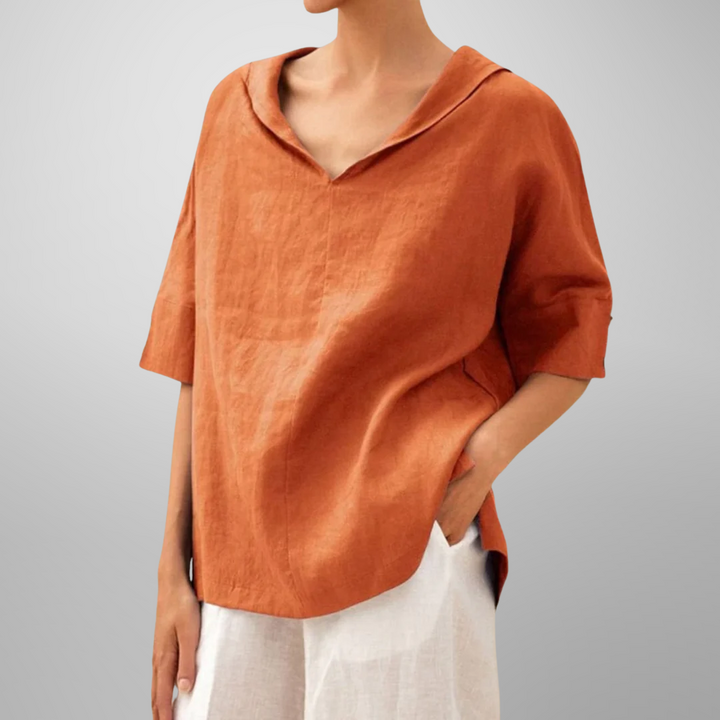 Nuvio™ Casual Loose-Fitting Blouse