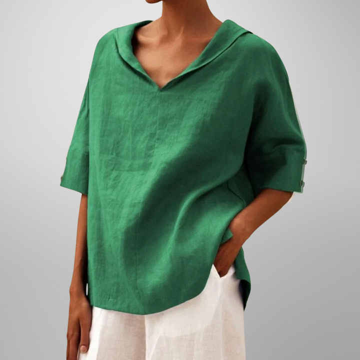 Nuvio™ Casual Loose-Fitting Blouse