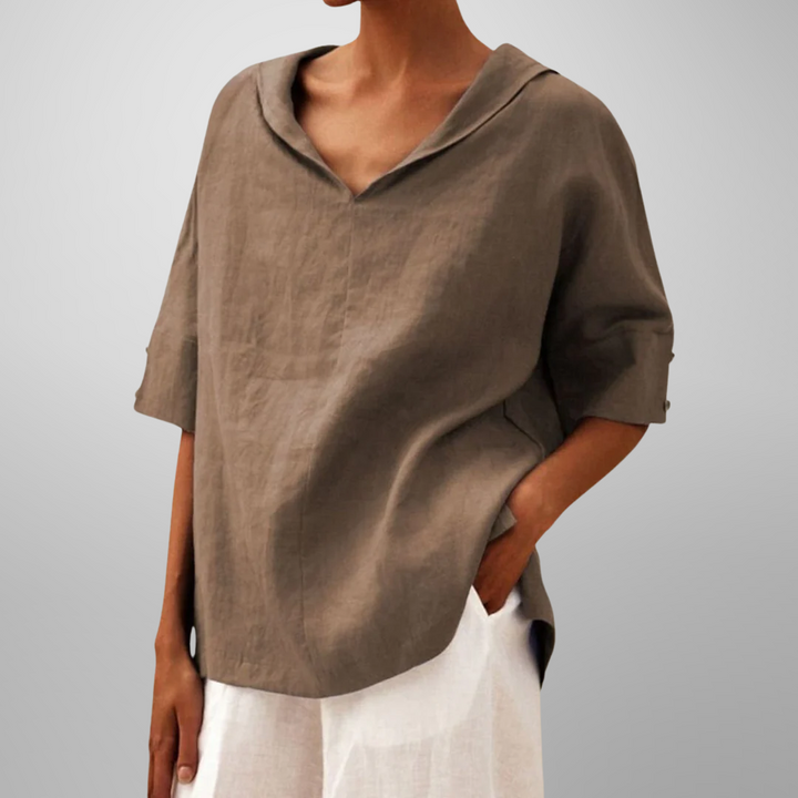 Nuvio™ Casual Loose-Fitting Blouse