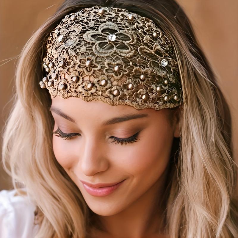 Nuvio™ Floral Beaded Headband
