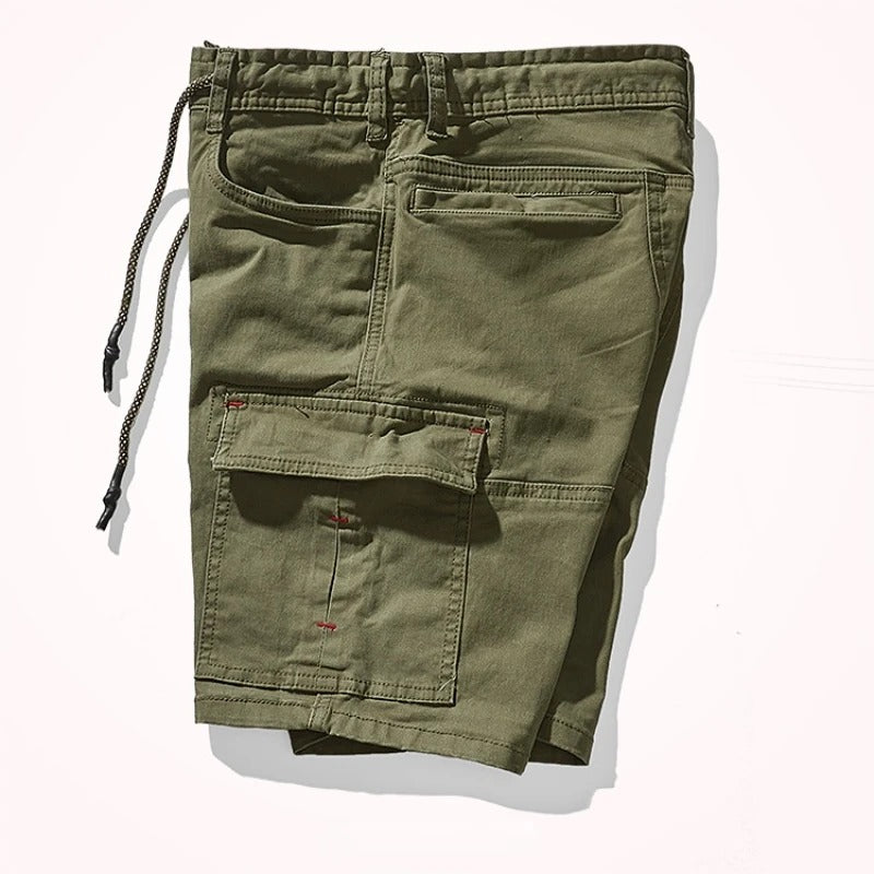 Nuvio™ Army Green Cargo Shorts