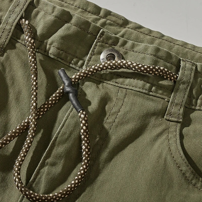 Nuvio™ Army Green Cargo Shorts