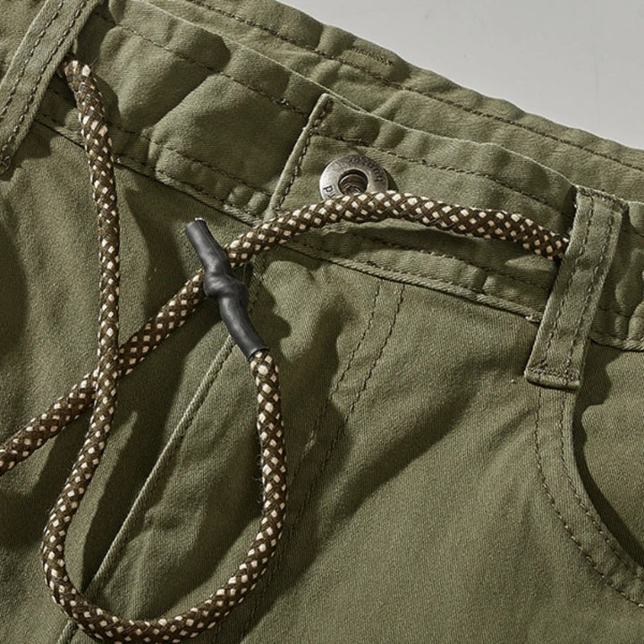 Nuvio™ Army Green Cargo Shorts
