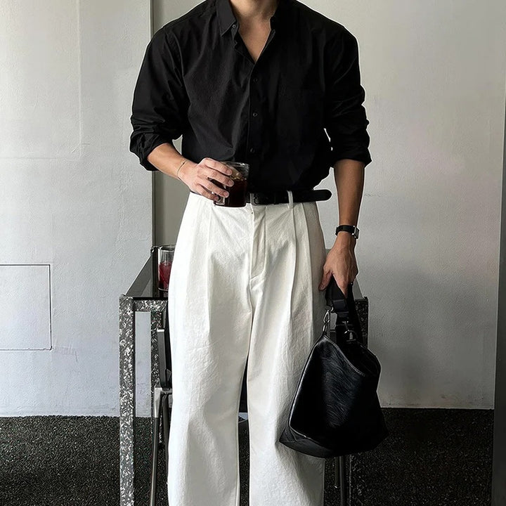Nuvio™ Relaxed Fit Linen Shirt