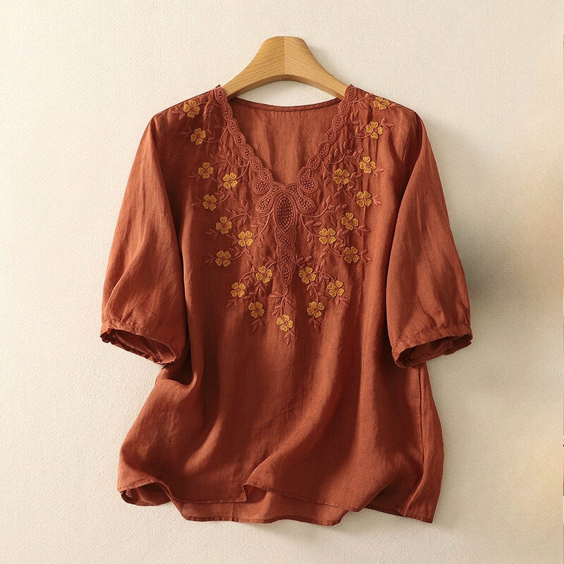Nuvio™ Daphne Linen Shirt