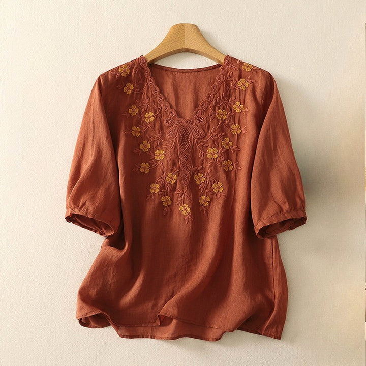 Nuvio™ Daphne Linen Shirt