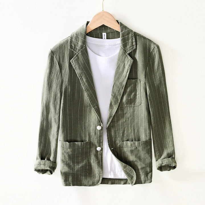 Nuvio™ Harrison Striped Linen Blazer