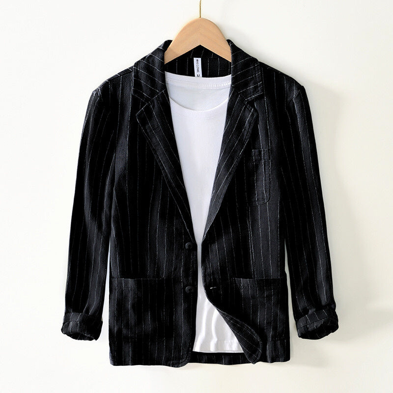 Nuvio™ Harrison Striped Linen Blazer