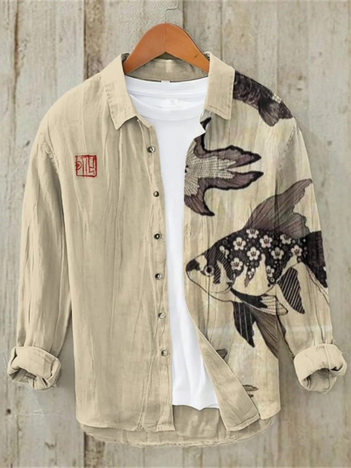Nuvio™ Long Sleeve Linen Shirt