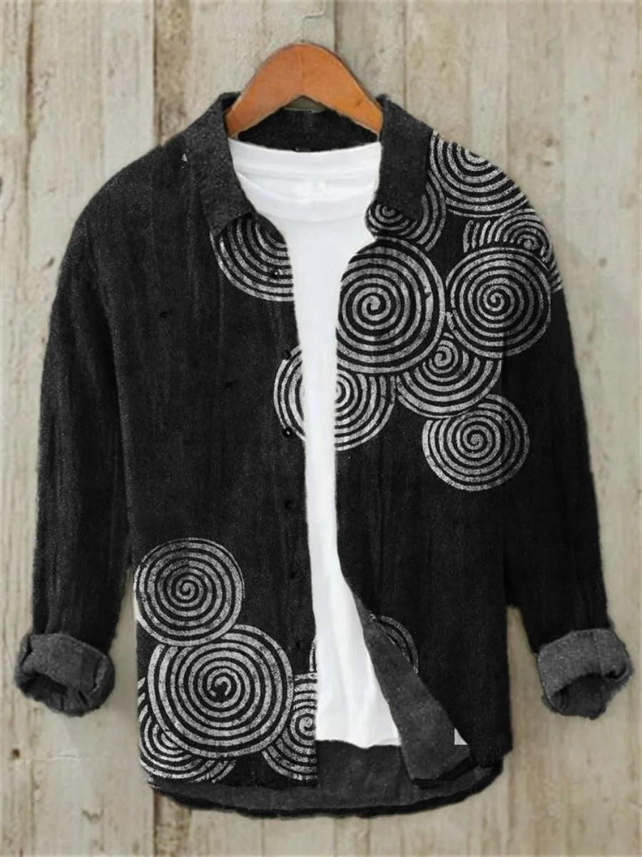 Nuvio™ Long Sleeve Linen Shirt