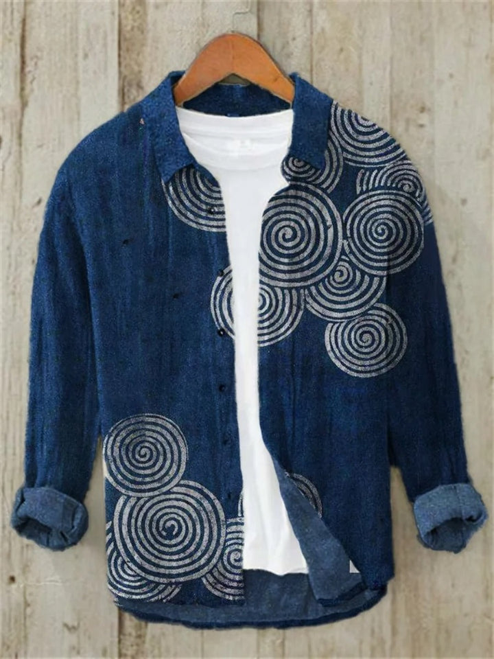 Nuvio™ Long Sleeve Linen Shirt