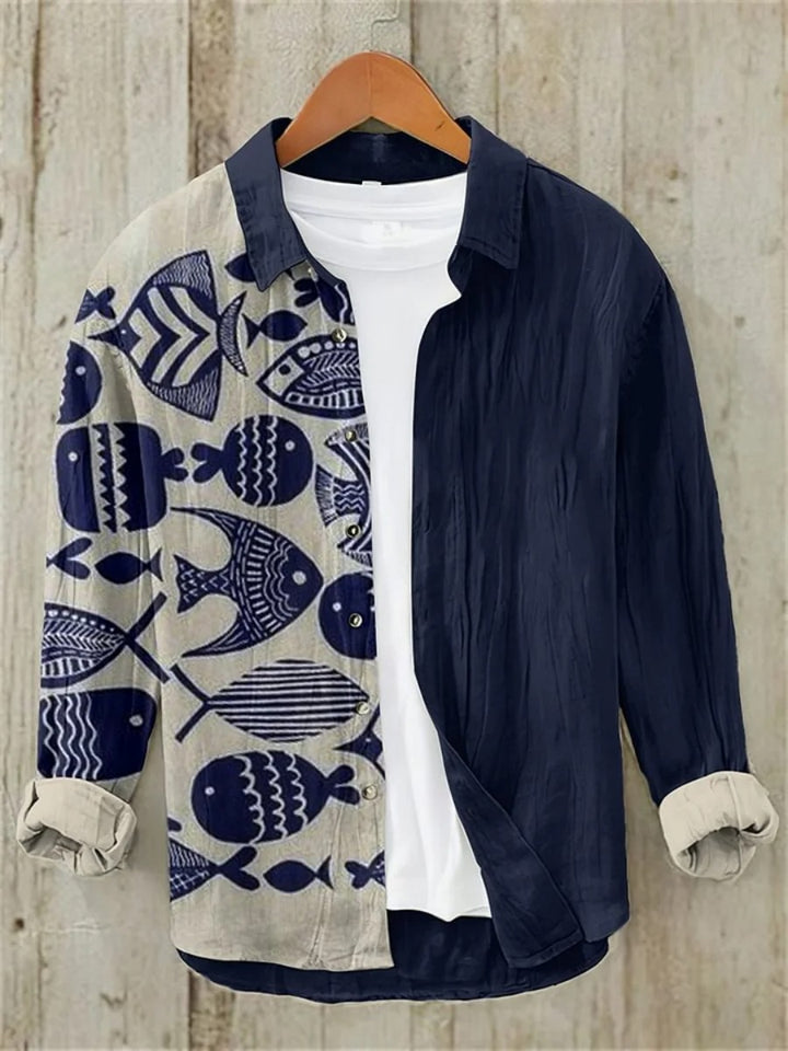 Nuvio™ Long Sleeve Linen Shirt