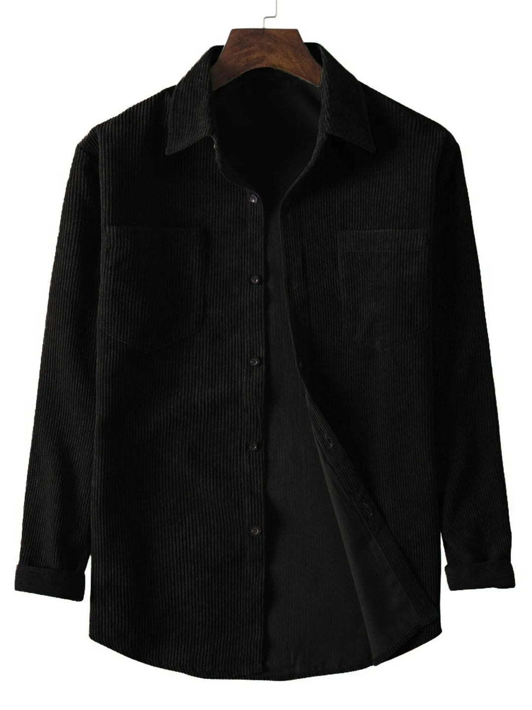 Nuvio™ Corduroy Solid Color Shirt