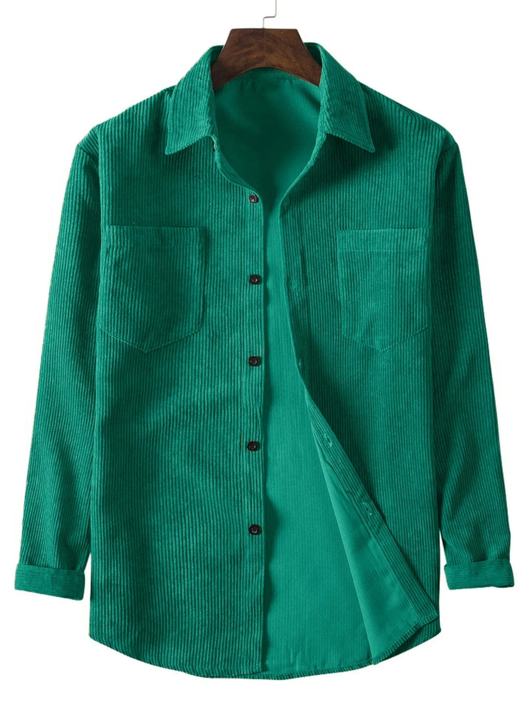 Nuvio™ Corduroy Solid Color Shirt