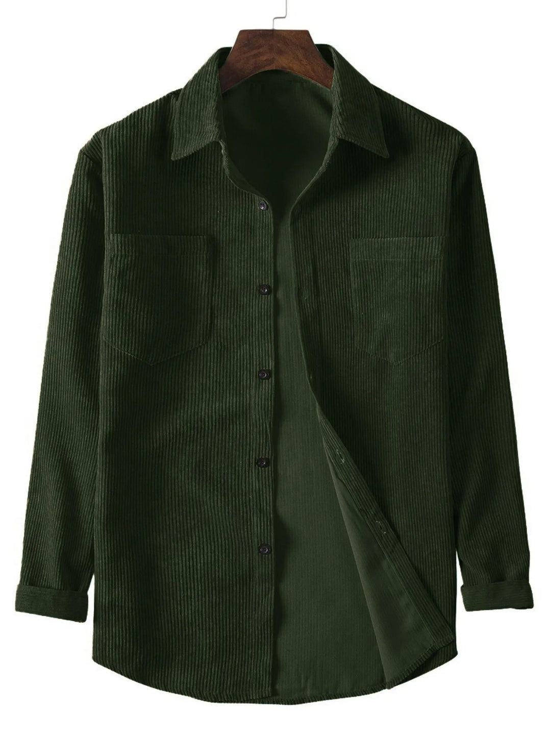 Nuvio™ Corduroy Solid Color Shirt