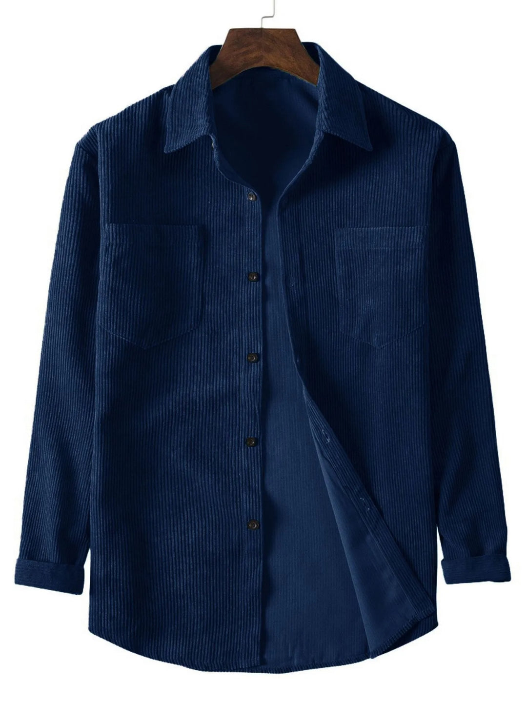 Nuvio™ Corduroy Solid Color Shirt