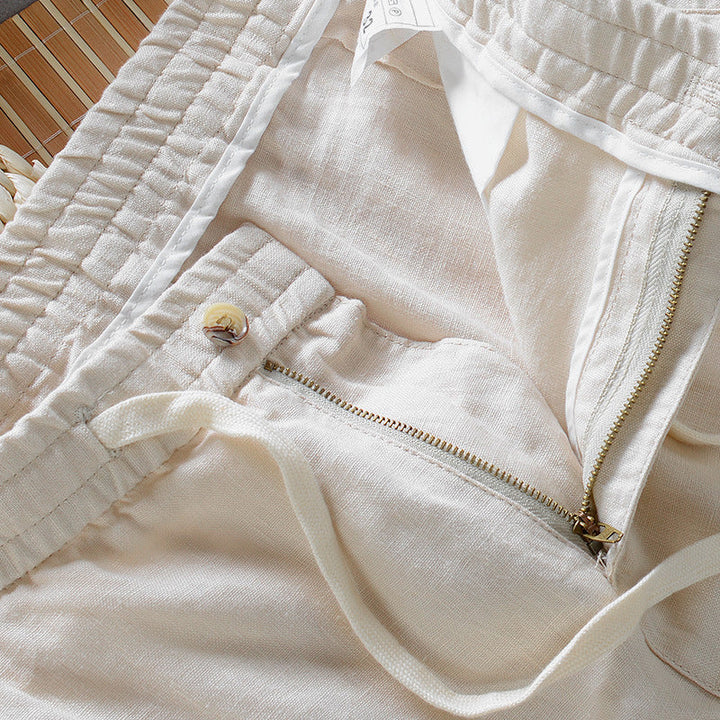 Nuvio™ Theodore Willow Casual Linen Pants