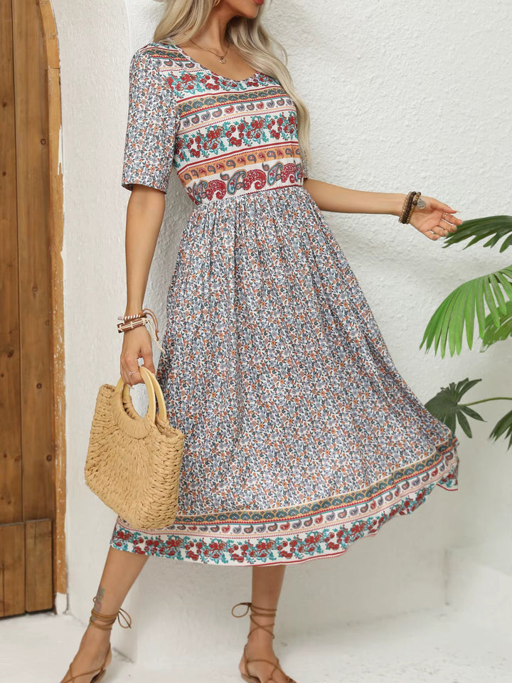 Nuvio™ Breezy Bohemian Print Dress