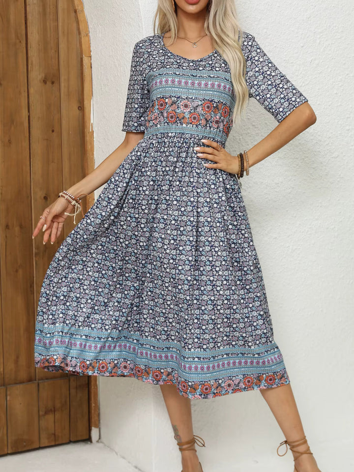 Nuvio™ Breezy Bohemian Print Dress