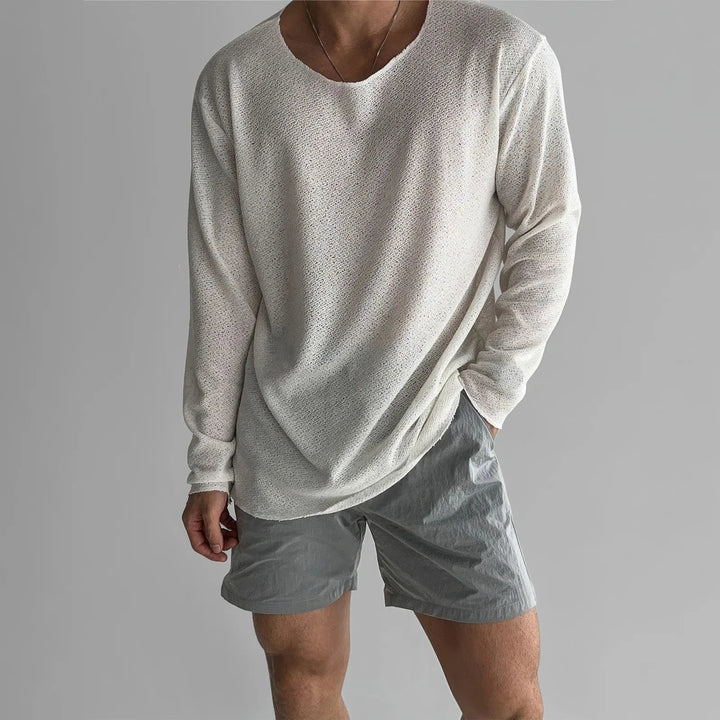 Nuvio™ CloudComfort Hollow Knit Top