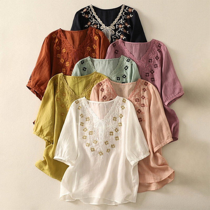 Nuvio™ Daphne Linen Shirt